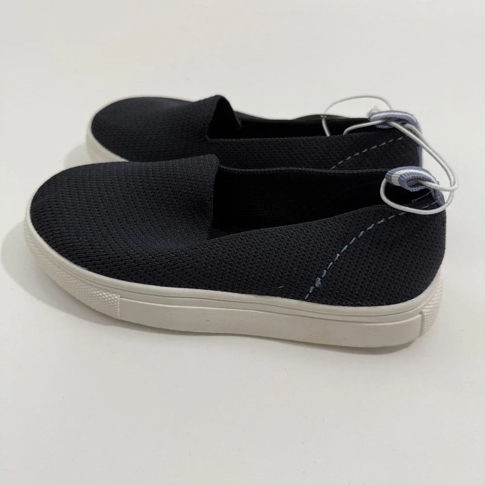 NEW Lily & Dan Toddler Recycled Material Flats Slip-On Sneakers Blue Size 9/10 - Picture 9 of 12